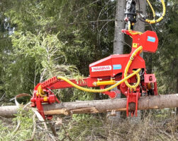 Naarva S35C sykeharvesterilla karsinta